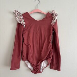 Long sleeve leotard